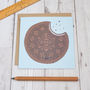 Cookie And Cream Biscuit Greeting Card, thumbnail 1 of 4
