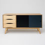 So Sixties Wide Wooden Sideboard, thumbnail 4 of 5