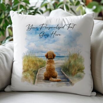 Personalised Labradoodle Dog Beach Walk Collection, 4 of 8