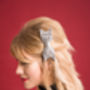 Small Glitter Hair Bow, thumbnail 6 of 6