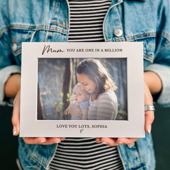 Mum Personalised Photos Frame Mothers Day Gift, 4 of 9