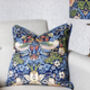 Blue Strawberry Thief William Morris 18' Cushion Cover, thumbnail 6 of 6