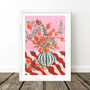 Vase Of Clementines Still Life Print, thumbnail 6 of 9