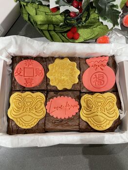 Personalised Lunar Chinese New Year Brownies, 8 of 10