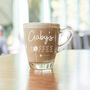 Personalised Happy Birthday Glass Mug Coffee Lover Gift Box Hamper, thumbnail 2 of 8