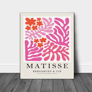 Matisse Pink Abstract Print, 2 of 5