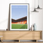 Blackpool Fc Bloomfield Road Mortensen North Poster, thumbnail 1 of 8