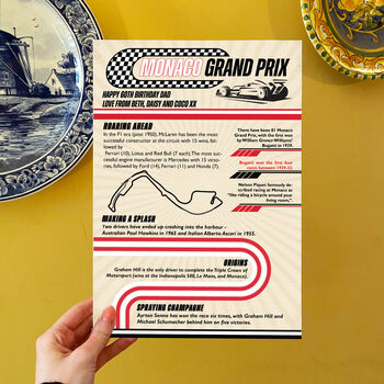 F1 Grand Prix Print, 4 of 6