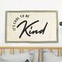 It's Cool To Be Kind Fabric Wall Hanging, thumbnail 4 of 5