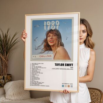 Set Of Three Personalised Album Posters, Choose Your Album, 10 of 11