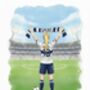 Female Football Gift Print, thumbnail 7 of 10