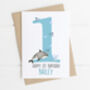 Personalised Children's Birthday Card Under The Sea, thumbnail 6 of 8