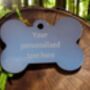 Personalised Engraved Dog Tag – Paw Or Bone Shape, thumbnail 8 of 8