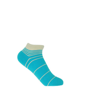 Delicate Celeste And Retro Blue Women's Trainer Socks, 4 of 7