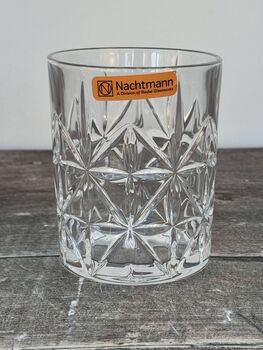 Set Of Four Crystal Whiskey Glasses, 4 of 7