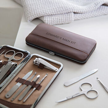 Personalised Mens Manicure Kit, 3 of 11