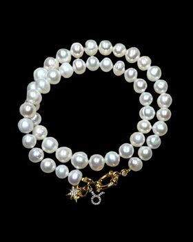Freshwater Pearl Charm Necklace, 2 of 2