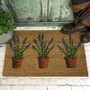 Lavender Country Coir Doormat, thumbnail 1 of 5