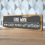 Personalised Funny Drink Sign, thumbnail 2 of 7