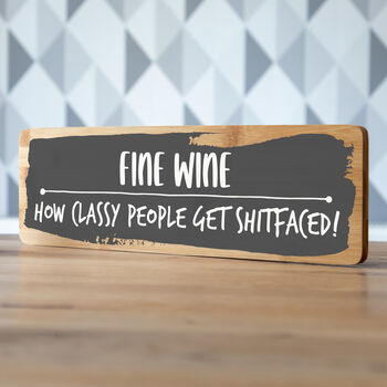 Personalised Funny Drink Sign, 2 of 7