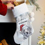 Dog Christmas Stocking Personalised Dog Xmas Gifts, thumbnail 1 of 5
