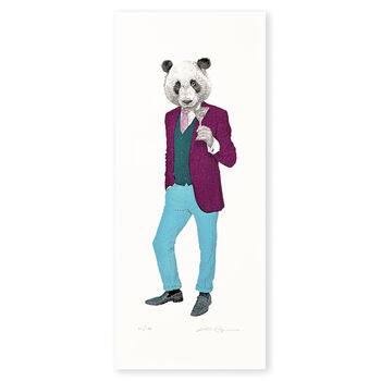 The Panda 'Cheers' | Silkscreen Print, 2 of 4