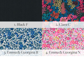 Liberty Print Large Bow Hair Clip, 6 of 6