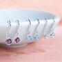 Swarovski Crystal Birthstone Earrings, thumbnail 1 of 11