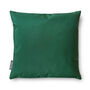 Bottle Green Water Resistant Garden And Outdoor Cushion, thumbnail 1 of 3
