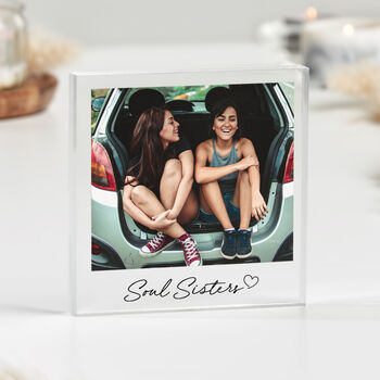 Soul Sisters Photo Gift, Personalised Best Friend Gift, 2 of 4