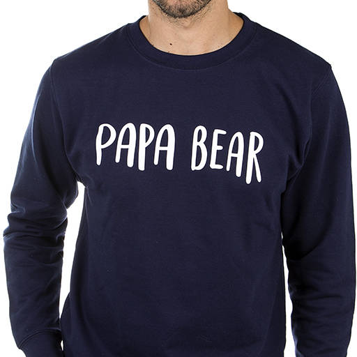 mens bear jumper