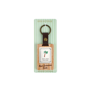 Bon Voyage 'Best Summer Ever' Photo Keyring, 2 of 2