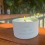 Scented Citronella Outdoor Candle 'Summer Nights' Small, thumbnail 7 of 12