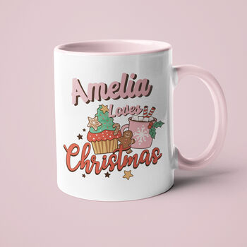 Cute Christmas Movie Mug Hot Chocolate Personalised, 3 of 3