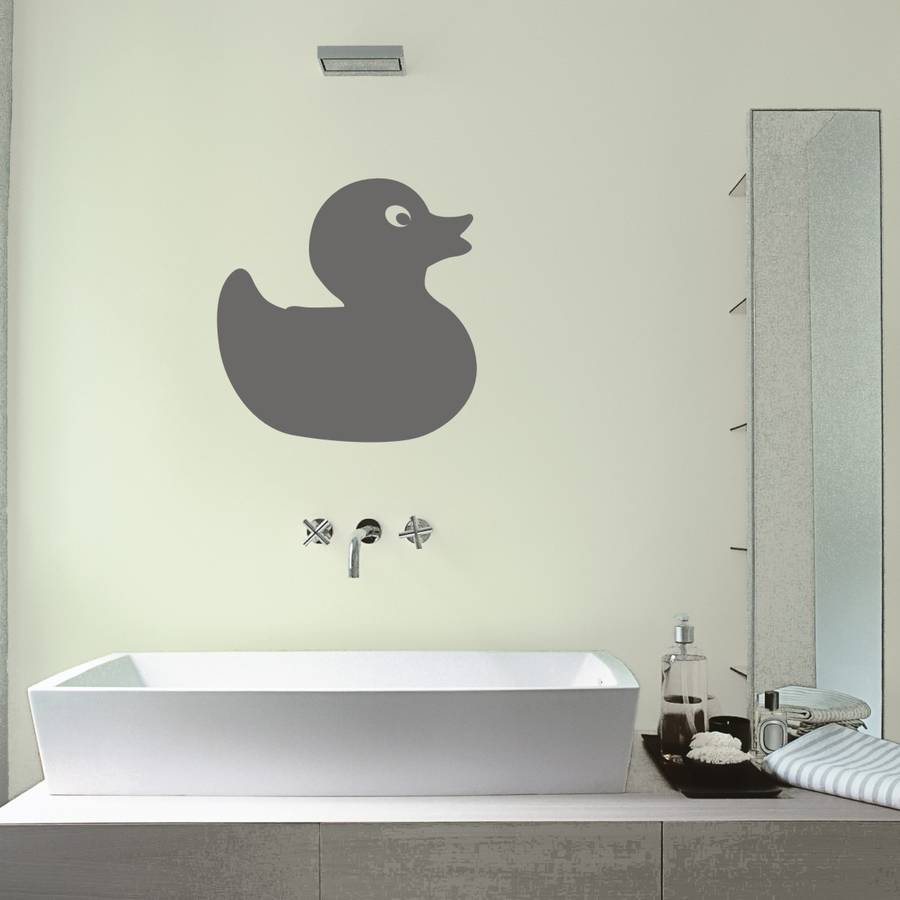 Rubber Duck Wall Sticker By Mirrorin