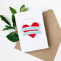 Will You Be My Godmother Heart Card, thumbnail 1 of 3