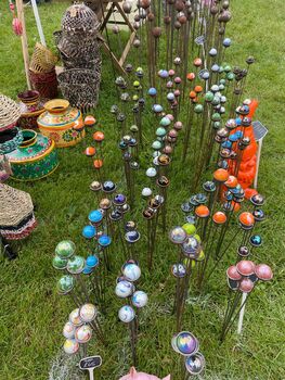 Stylish Cluster Of Five Marbles For Garden, 6 of 10