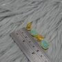 Amazonite Green Amethyst Earrings, thumbnail 6 of 6