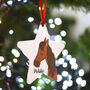 Personalised Horse Christmas Decoration Bold, thumbnail 7 of 12