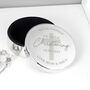 Personalised Christening Round Trinket Box, thumbnail 1 of 3