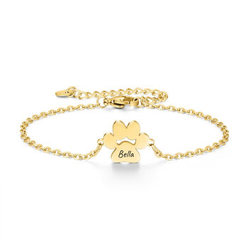 Personalised Dog Paws Print Bracelet Gift Package, 6 of 8
