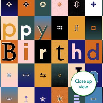 Personalised Birthday Card With Name, 4 of 12