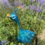 Elegant Free Standing Peacock Ornament, thumbnail 5 of 10