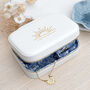 Celestial Jewellery Case With Blue Floral Interior, thumbnail 1 of 6