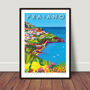 Praiano, Italy, Amalfi Coast Print, thumbnail 2 of 3