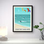 Personalised Kitesurfing Poster, thumbnail 3 of 6