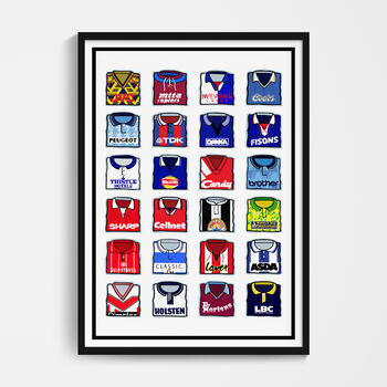 Football Shirt Poster, 2 of 12