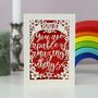 You Are Capable Of Amazing Things Papercut Card, thumbnail 4 of 6