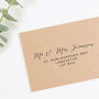 Greenery Botanical Save The Date Tag, thumbnail 4 of 5