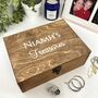 Personalised Wooden 18th Or 21st Wooden Jewellery Box, thumbnail 5 of 10